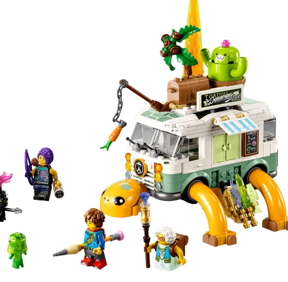 LEGO® 71456 Dreamzzz Mrs. Castillo's Turtle Van Toy Camper Set