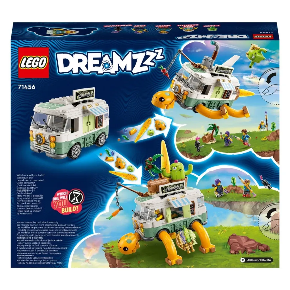LEGO® 71456 Dreamzzz Mrs. Castillo's Turtle Van Toy Camper Set