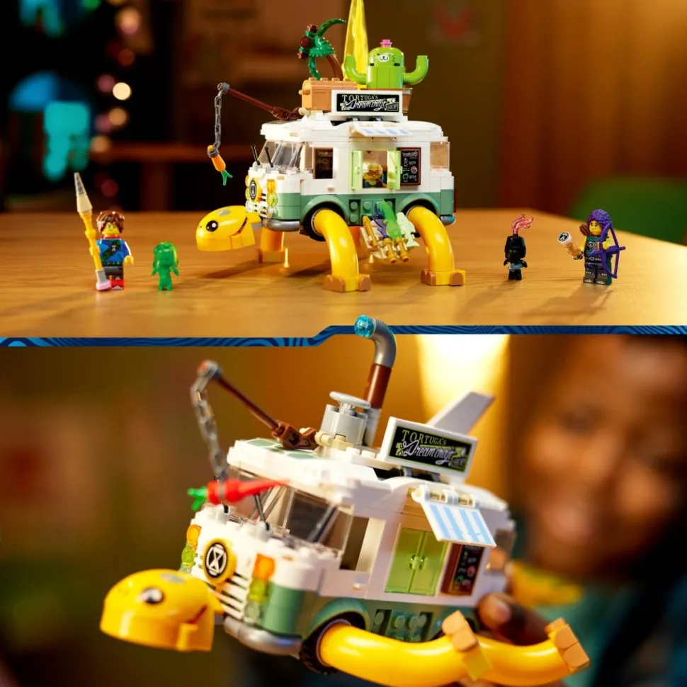 LEGO® 71456 Dreamzzz Mrs. Castillo's Turtle Van Toy Camper Set