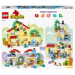 LEGO® 10994 DUPLO 3in1 Family House Toy for Toddlers Aged 3+