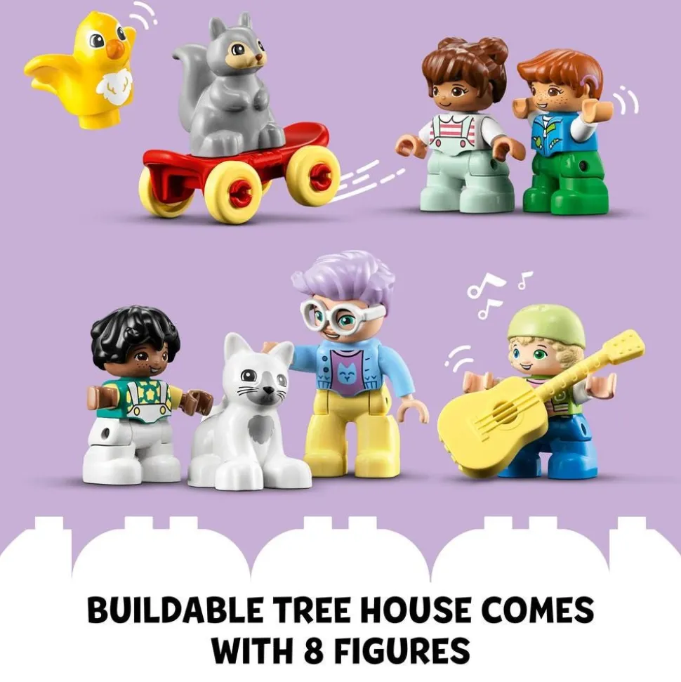 LEGO® 10993 DUPLO 3in1 Tree House Set with Animal Figures