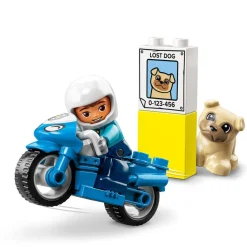 LEGO® 10967 Duplo Rescue Police Motorcycle Toy For Toddlers