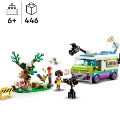 LEGO® 41749 Friends Newsroom Van Animal Rescue Toy Playset