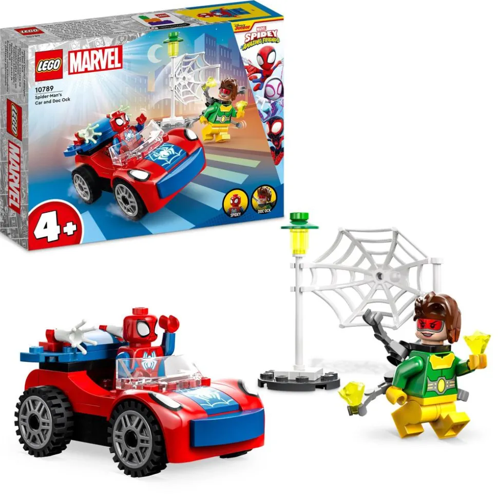 LEGO® 10789 Marvel Spider-Man's Car and Doc Ock Building Toy