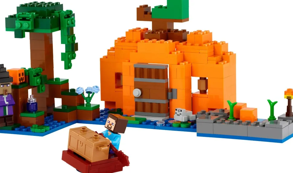 LEGO® 21248 Minecraft The Pumpkin Farm Set With Steve Figure
