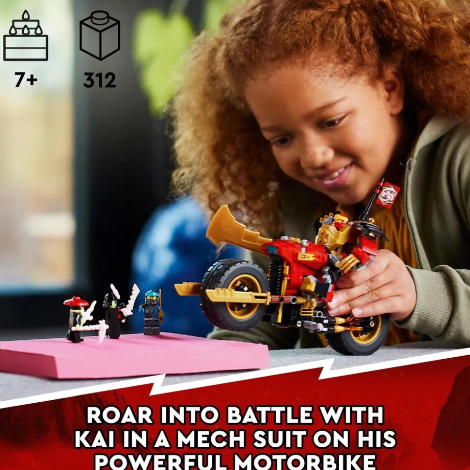 LEGO® 71783 Ninjago Kai’s Mech Rider Evo Action Figure Toy