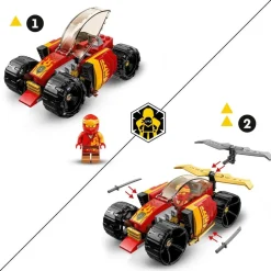 LEGO® 71780 Ninjago Kai’s Ninja Race Car Evo Toy Building Set