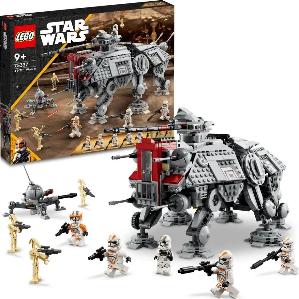LEGO® 75337 Star Wars AT-TE Walker Set with Droid Figures