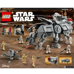 LEGO® 75337 Star Wars AT-TE Walker Set with Droid Figures
