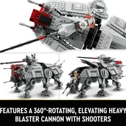 LEGO® 75337 Star Wars AT-TE Walker Set with Droid Figures