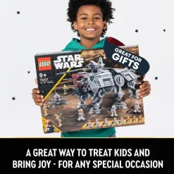 LEGO® 75337 Star Wars AT-TE Walker Set with Droid Figures