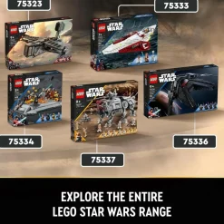 LEGO® 75337 Star Wars AT-TE Walker Set with Droid Figures