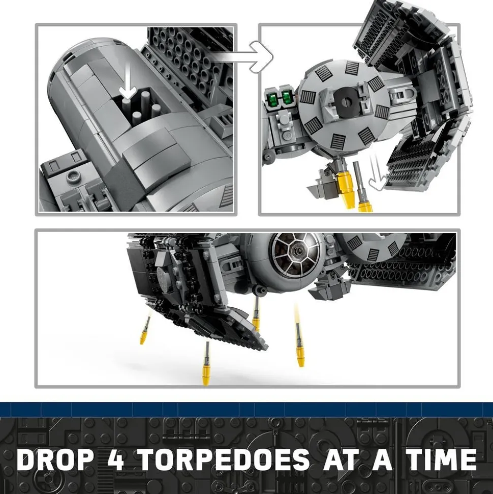 LEGO® 75347 Star Wars TIE Bomber Starfighter Buildable Toy