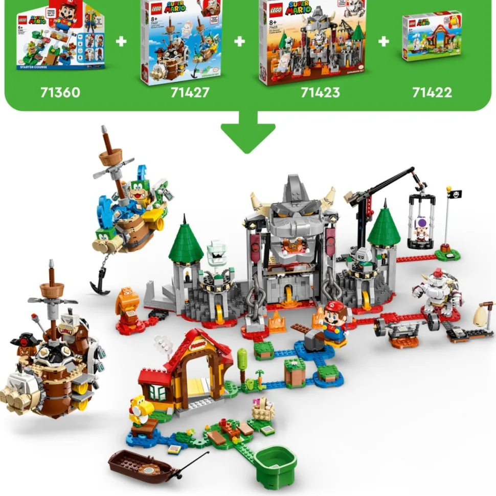 LEGO® 71422 Super Mario Picnic at Mario's House Expansion Set