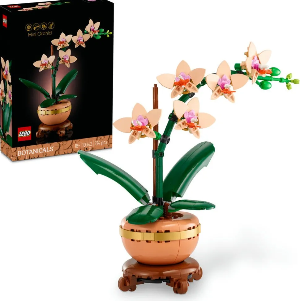 LEGO® Botanicals Mini Orchid Artificial Plant Set 10343