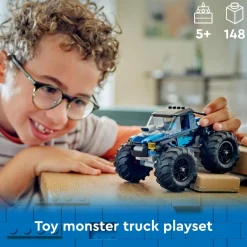 LEGO® City Blue Monster Truck Off-Road Toy 60402