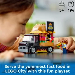LEGO® City Burger Van Toy Building Set 60404