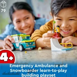 LEGO® City Emergency Ambulance and Snowboarder 60403