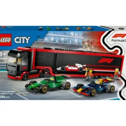 LEGO® City F1 Truck with RB20 & AMR24 F1 Cars Playset 60445