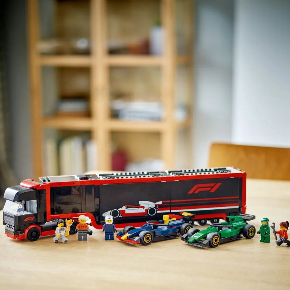 LEGO® City F1 Truck with RB20 & AMR24 F1 Cars Playset 60445