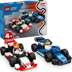 LEGO® City F1 Williams Racing & Haas F1 Race Cars Set 60464