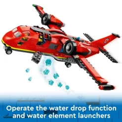 LEGO® City Fire Rescue Plane Building Toy Set 60413
