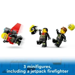 LEGO® City Fire Rescue Plane Building Toy Set 60413