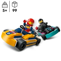 LEGO® City Go-Karts and Race Drivers Toy Set 60400