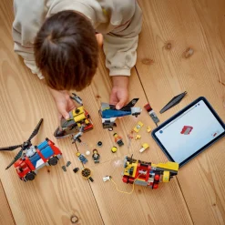LEGO® City Helicopter, Fire Engine & Submarine Remix 60462