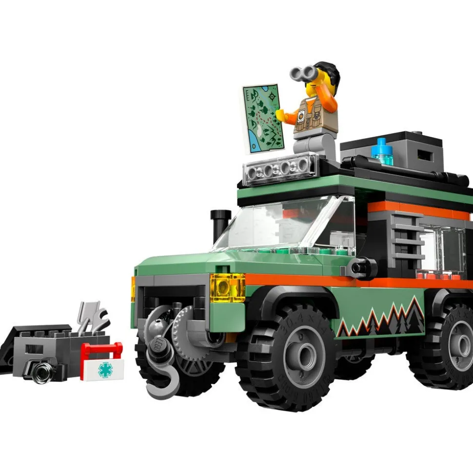 LEGO® City Off-Road 4x4 Mountain Truck, Toy Vehicle Set 60447