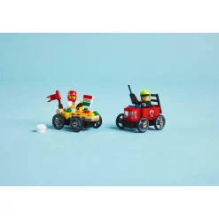 LEGO® City Pizza vs. Fire Truck Race Car Pack Toy 60458