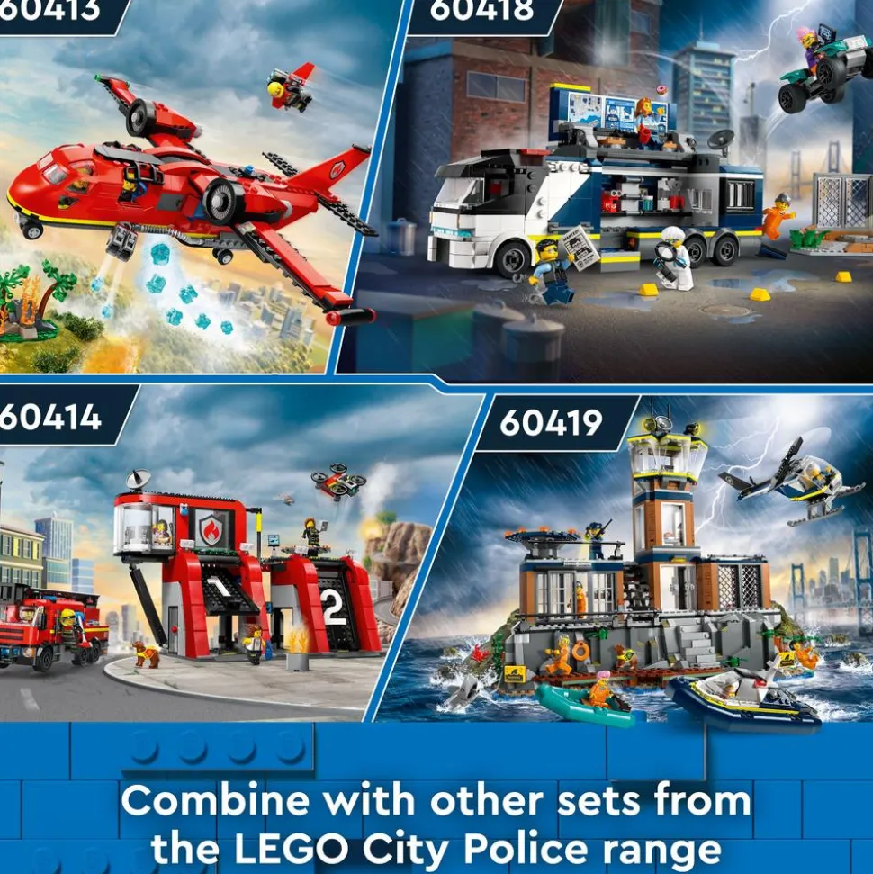 LEGO® City Police Mobile Crime Lab Truck Toy 60418