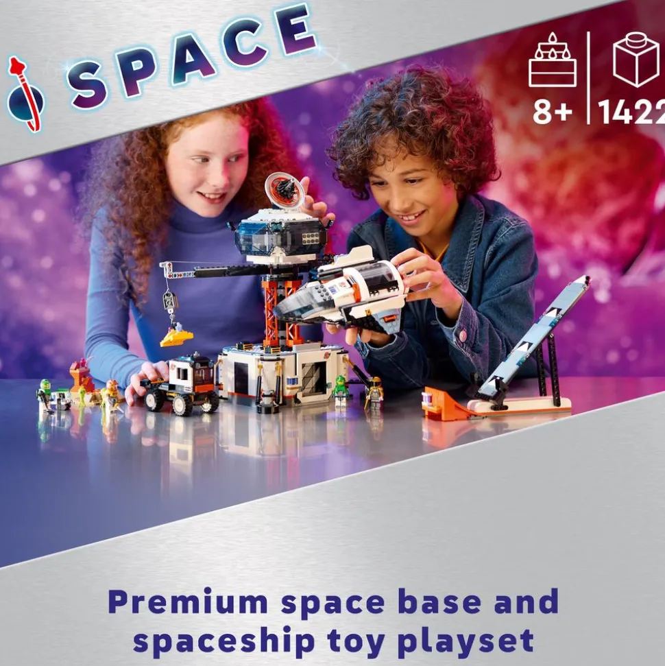 LEGO® City Space Base and Rocket Launchpad Set 60434