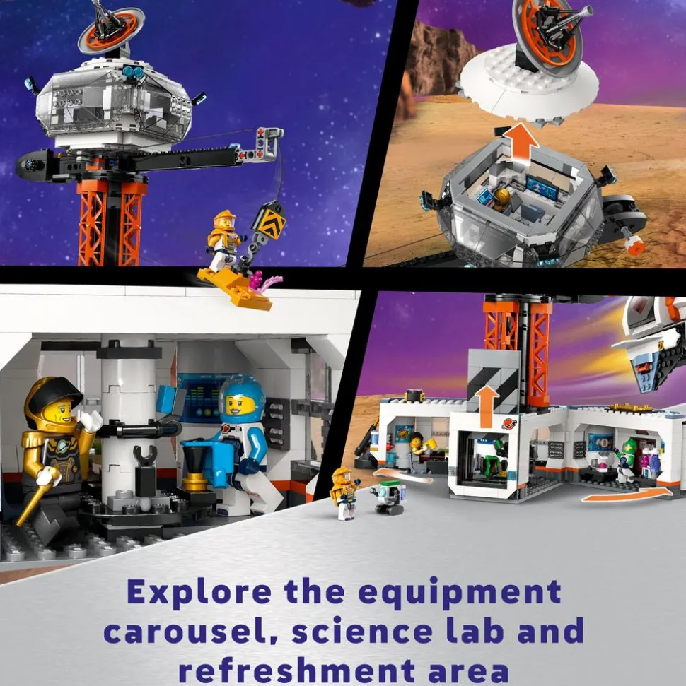 LEGO® City Space Base and Rocket Launchpad Set 60434