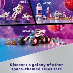 LEGO® City Space Explorer Rover and Alien Life 60431