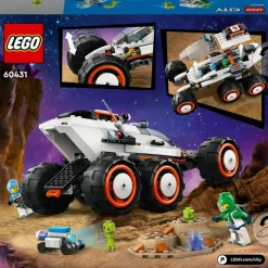 LEGO® City Space Explorer Rover and Alien Life 60431
