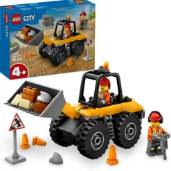 LEGO® City Yellow Construction Wheel Loader Vehicle Toy 60450