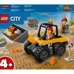 LEGO® City Yellow Construction Wheel Loader Vehicle Toy 60450