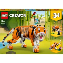 LEGO® Creator 3 In 1 Majestic Tiger Animal Building Toy 31129