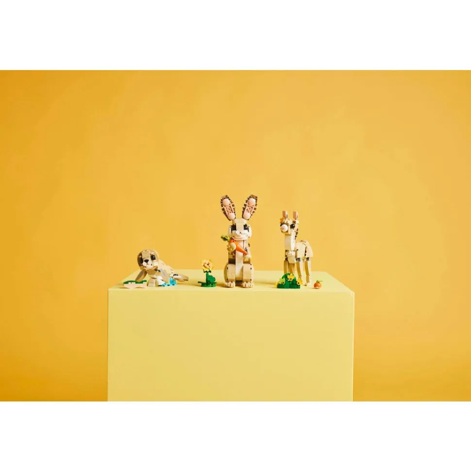 LEGO® Creator 3in1 Cute Bunny Toy, Animal Figure Set 31162