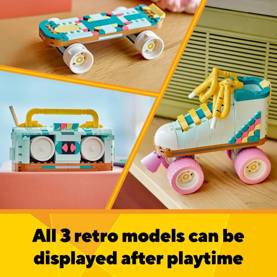 LEGO® Creator Retro Roller Skate 3in1 Toy 31148