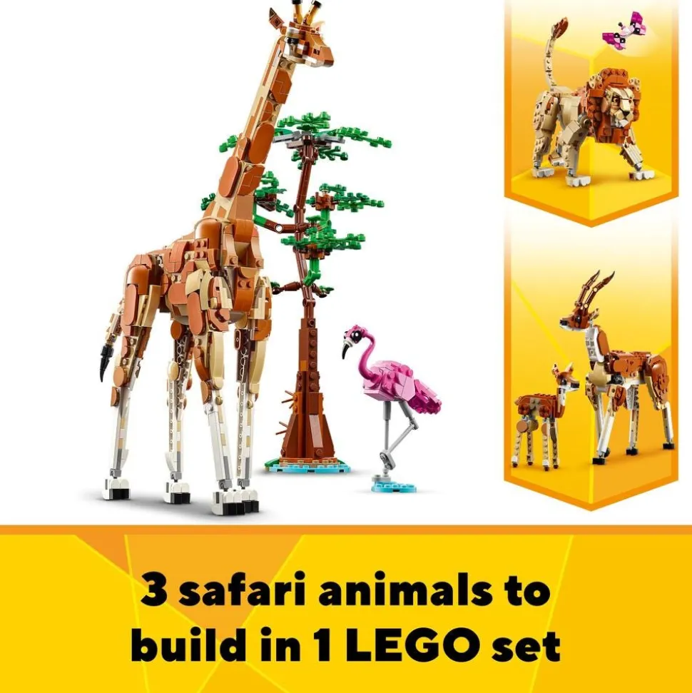 LEGO® Creator Wild Safari Animals 3in1 Set 31150
