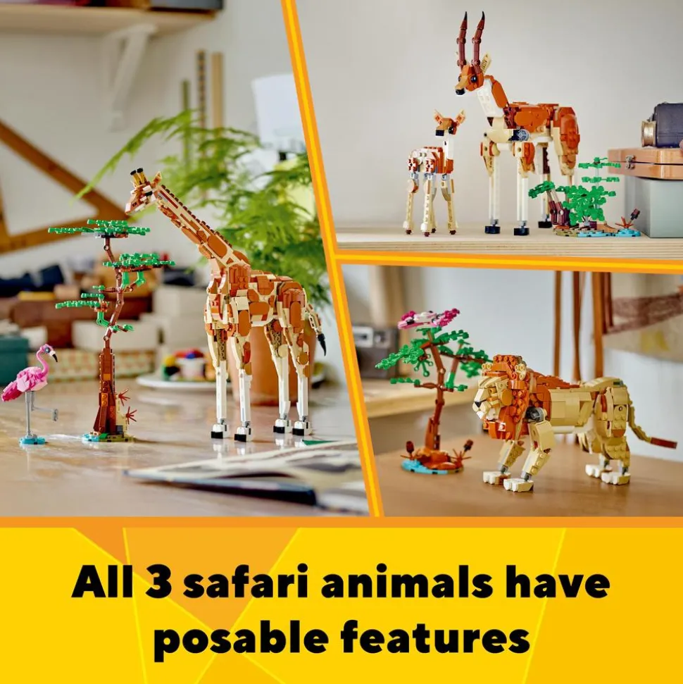 LEGO® Creator Wild Safari Animals 3in1 Set 31150