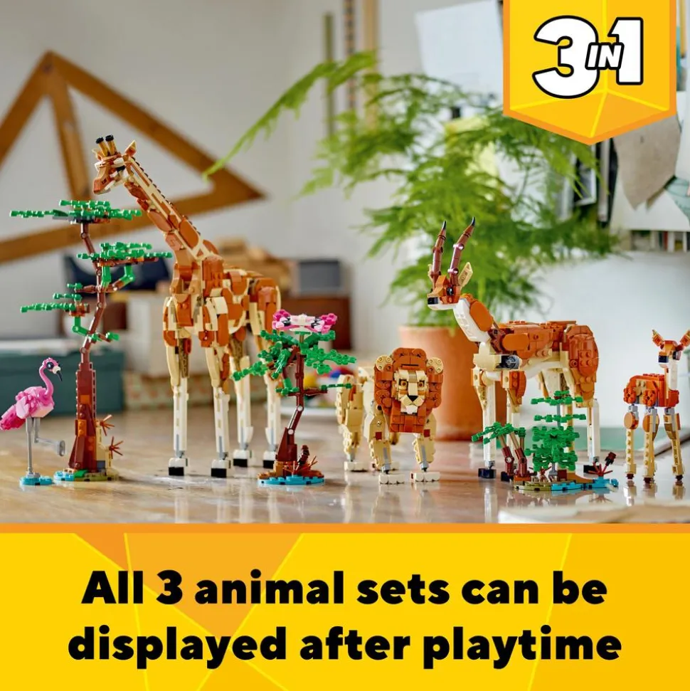 LEGO® Creator Wild Safari Animals 3in1 Set 31150