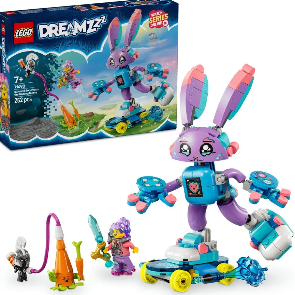 LEGO® DREAMZzz 2in1 Izzie and Bunchurro the Gaming Bunny 71490