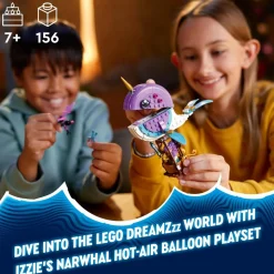 LEGO® DREAMZzz Izzie's Narwhal Hot-Air Balloon 71472