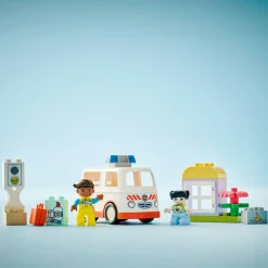 LEGO® DUPLO Ambulance & Driver, Toddler Learning Toys 10447