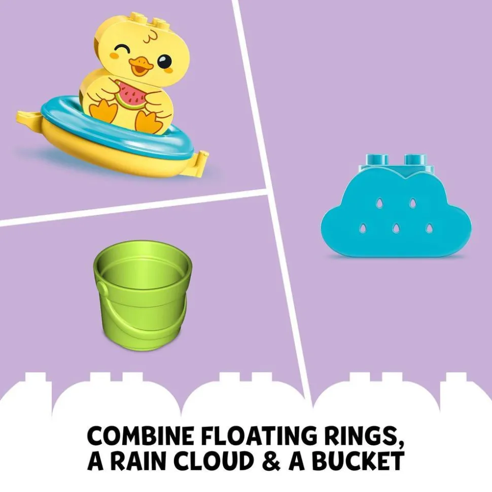 LEGO® Duplo Bath Time Fun: Floating Animal Train Baby Toy 10965