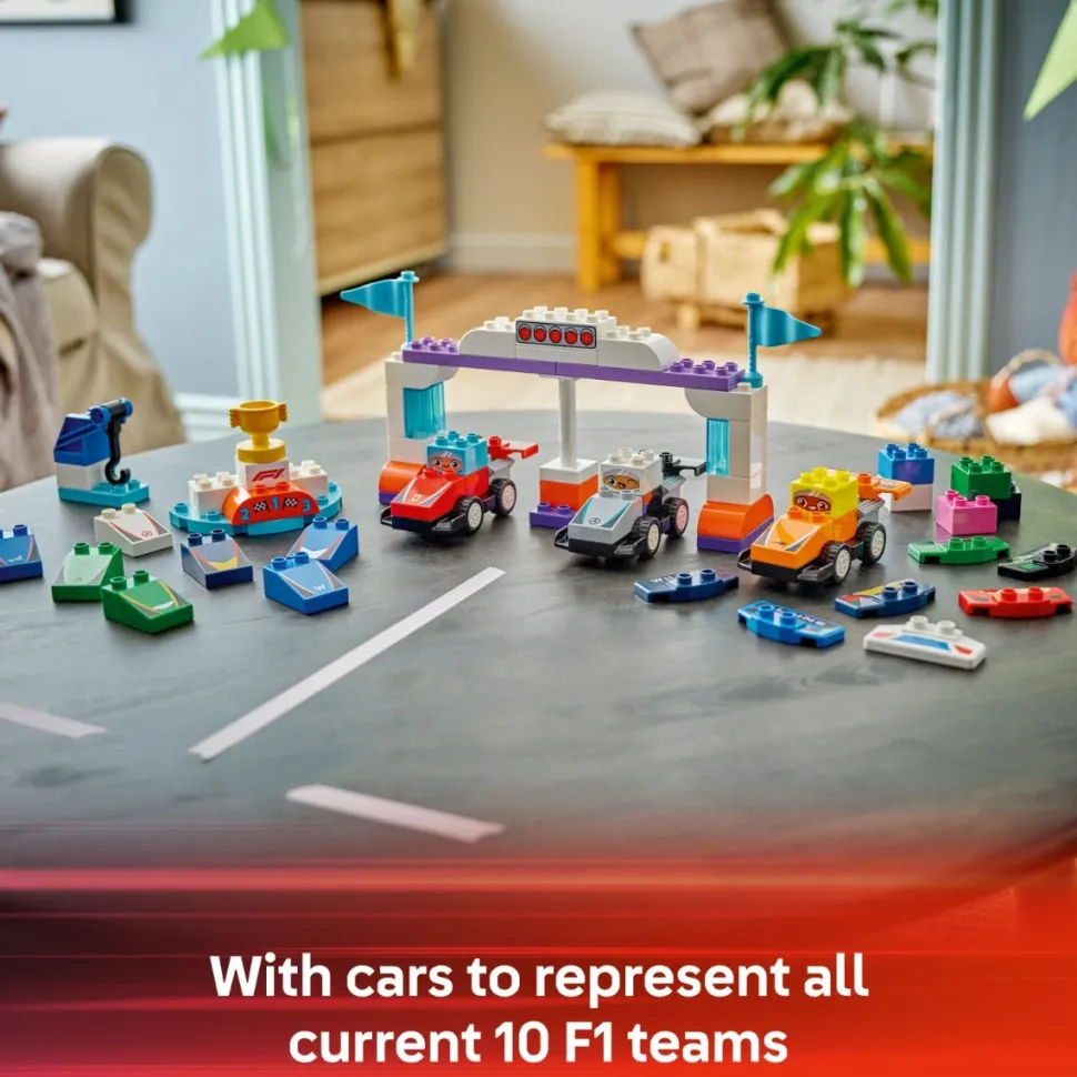LEGO® DUPLO F1® Team Race Cars & Drivers 10445