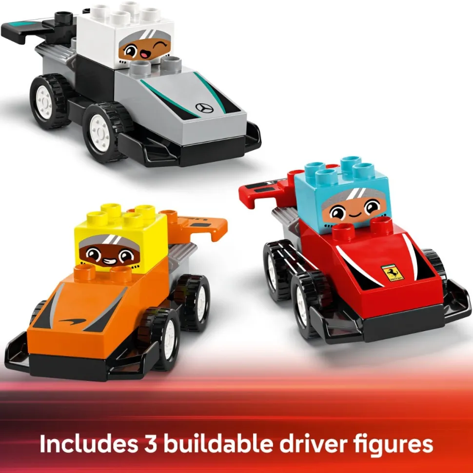 LEGO® DUPLO F1® Team Race Cars & Drivers 10445